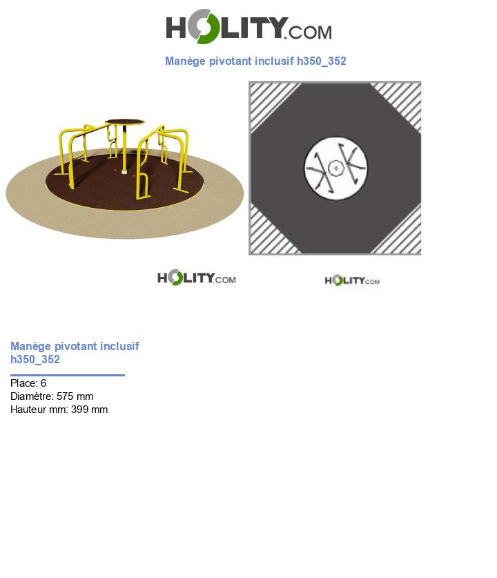 Manège pivotant inclusif h350_352