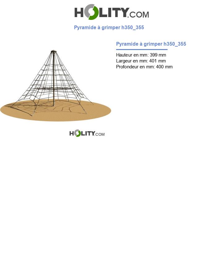 Pyramide à grimper h350_355