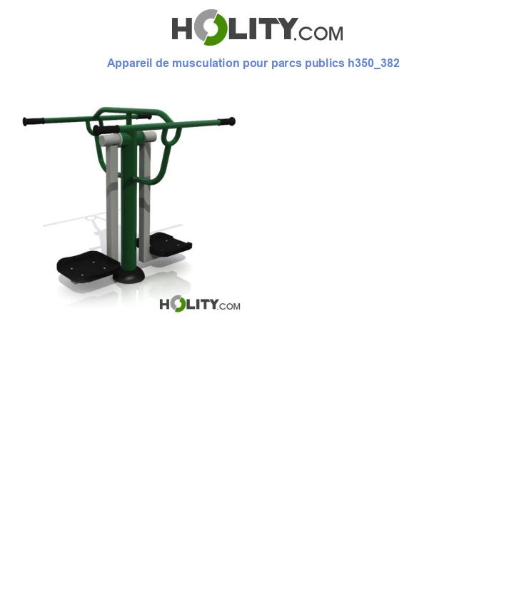 Appareil de musculation pour parcs publics h350_382