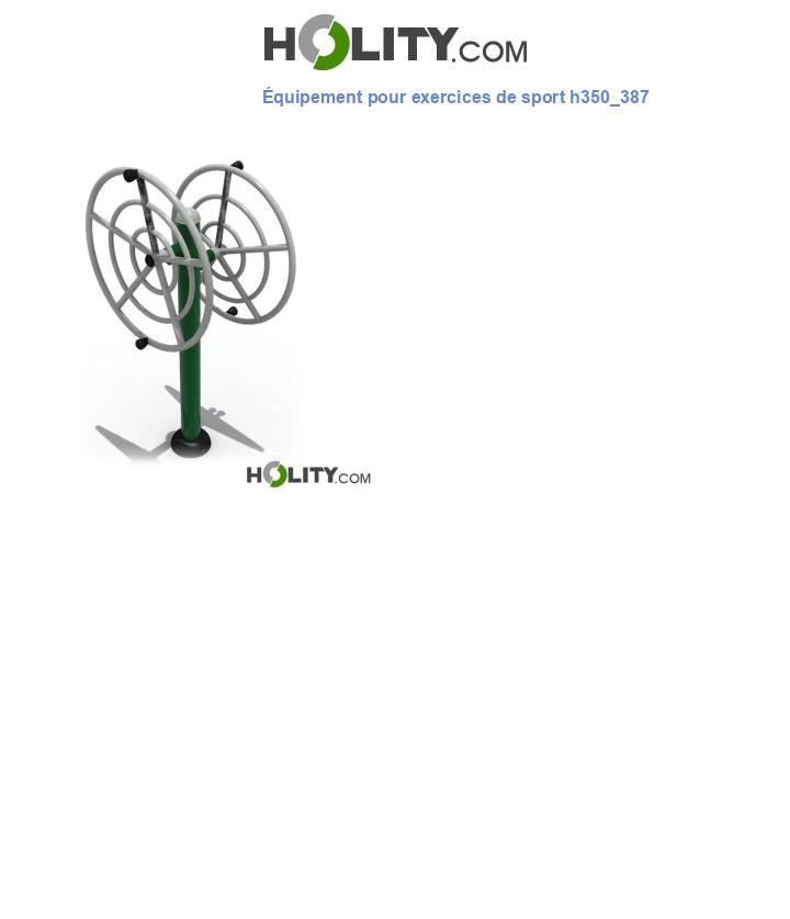 Équipement pour exercices de sport h350_387