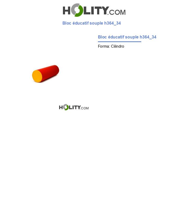 Bloc éducatif souple h364_34