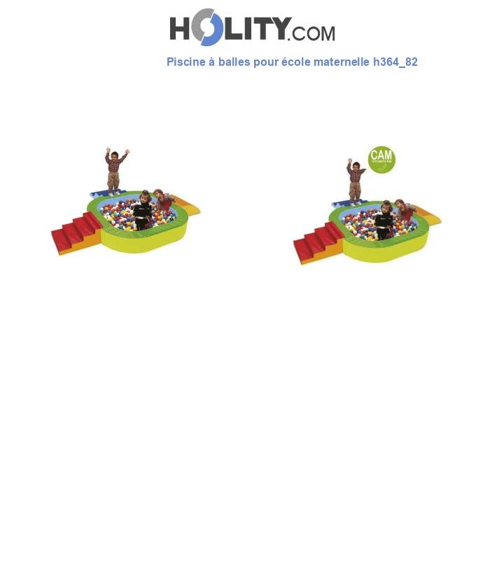 Piscine à balles pour école maternelle h364_82