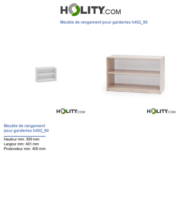 Meuble de rangement pour garderies h402_90