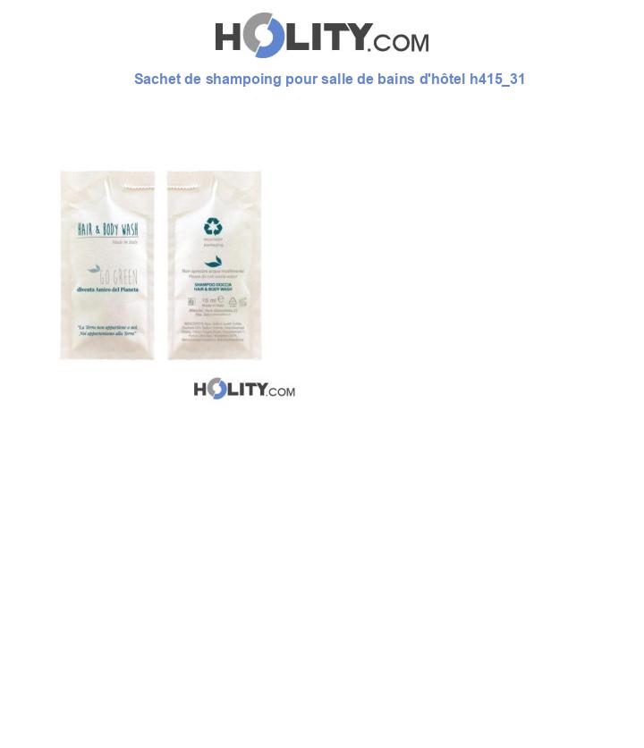Bustina doccia shampoo linea cortesia hotel h415_31