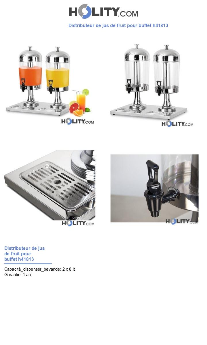 Distributeur de jus de fruit pour buffet h41813