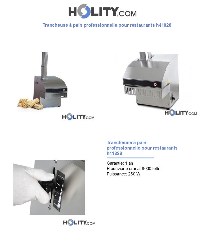 Trancheuse à pain professionnelle pour restaurants h41828
