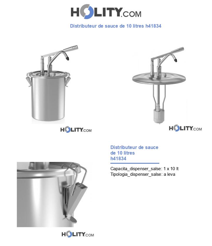 Distributeur de sauce de 10 litres h41834