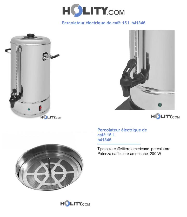 Percolateur électrique de café 15 L h41846