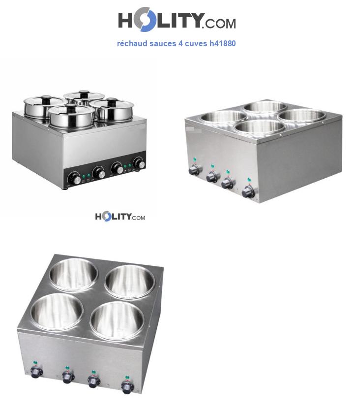 réchaud sauces 4 cuves h41880