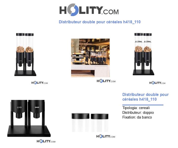 Distributeur double pour céréales h418_110