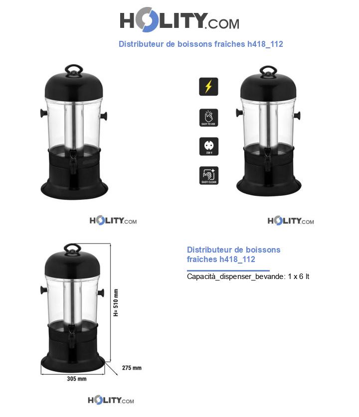 Distributeur de boissons fraîches h418_112
