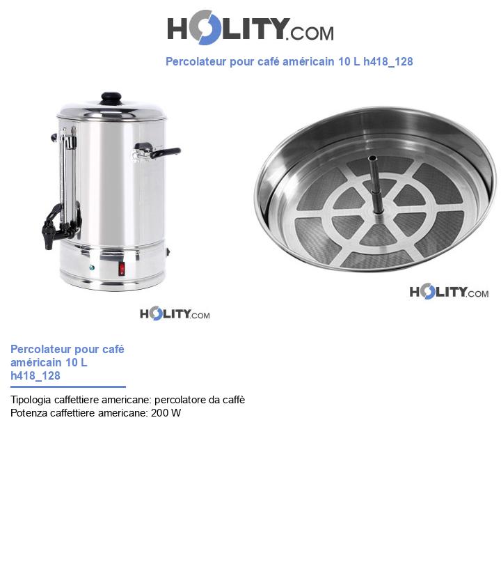 Percolateur pour café américain 10 L h418_128