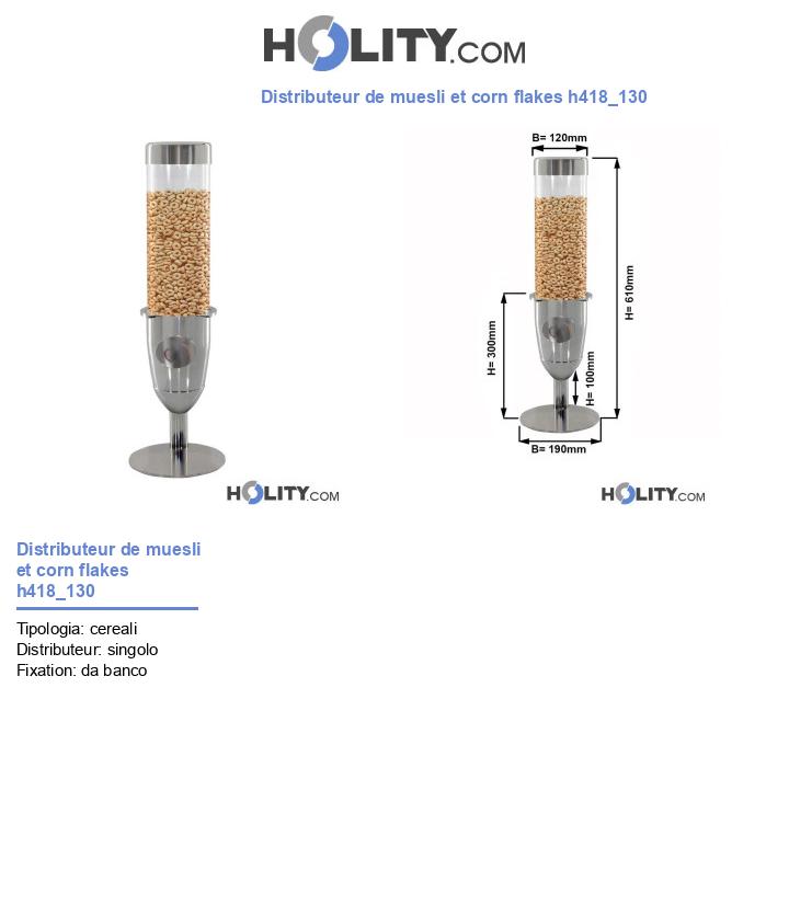 Distributeur de muesli et corn flakes h418_130