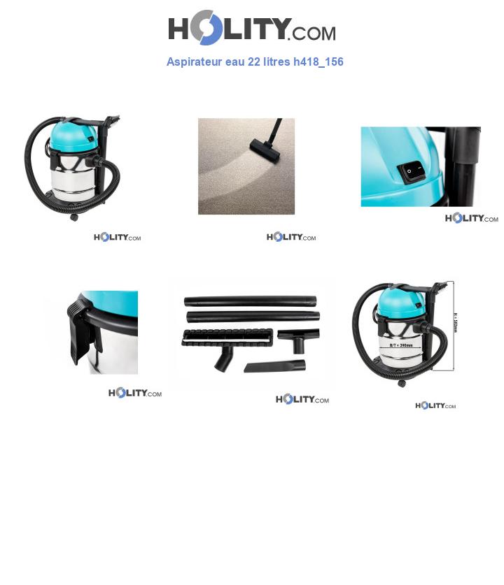 Aspirateur eau 22 litres h418_156