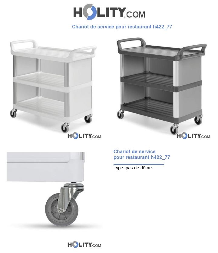 Chariot de service pour restaurant h422_77