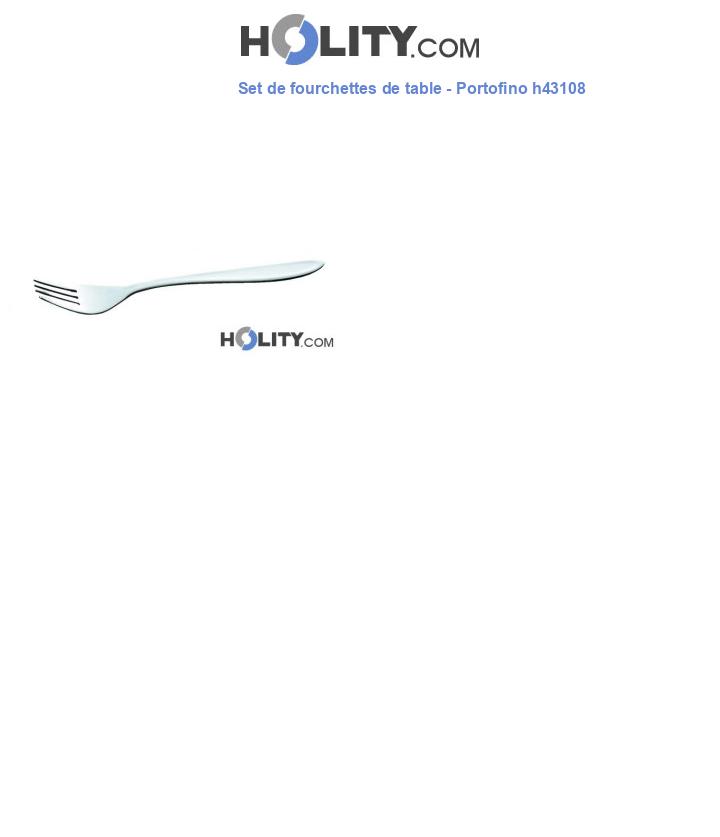 Set de fourchettes de table - Portofino h43108