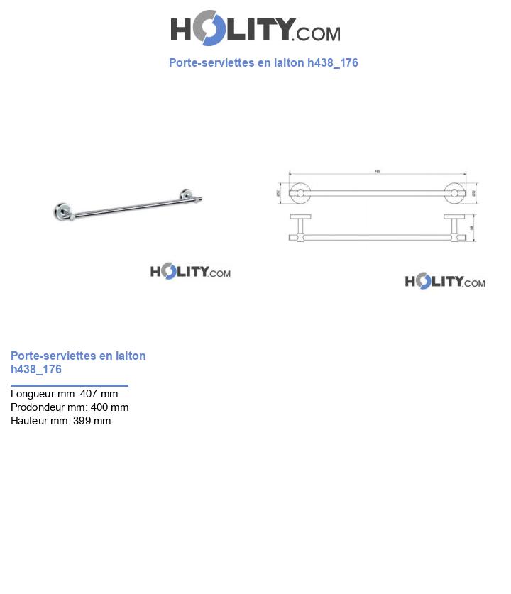 Porte-serviettes en laiton h438_176