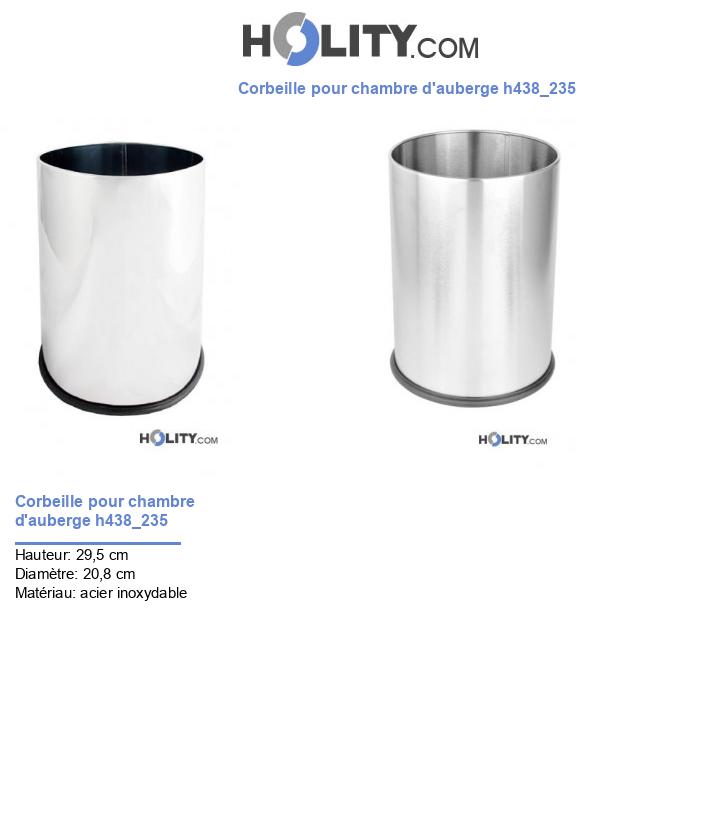 Corbeille pour chambre d'auberge h438_235