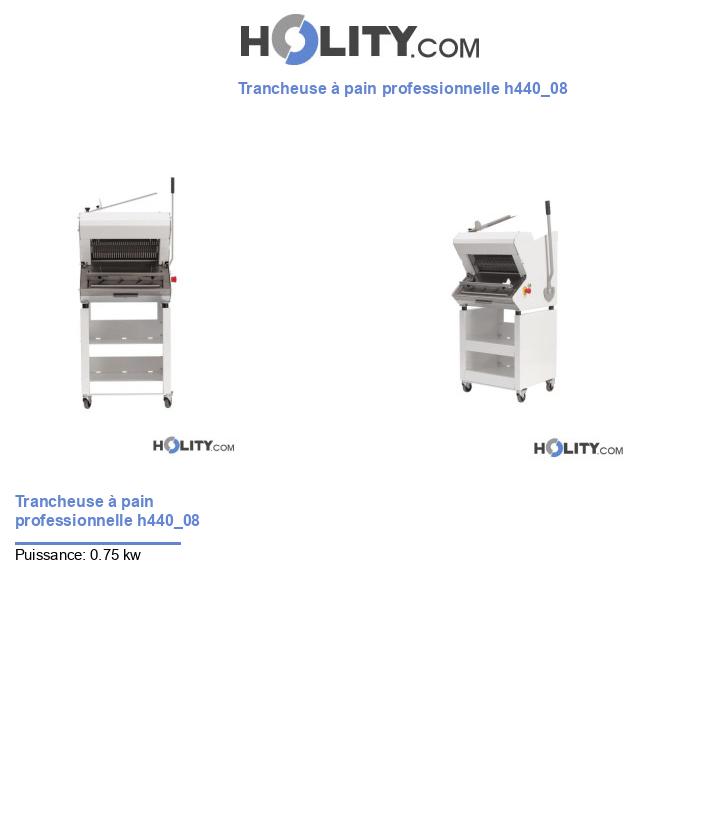 Trancheuse à pain professionnelle h440_08