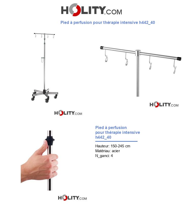 Pied à perfusion pour thérapie intensive h442_40