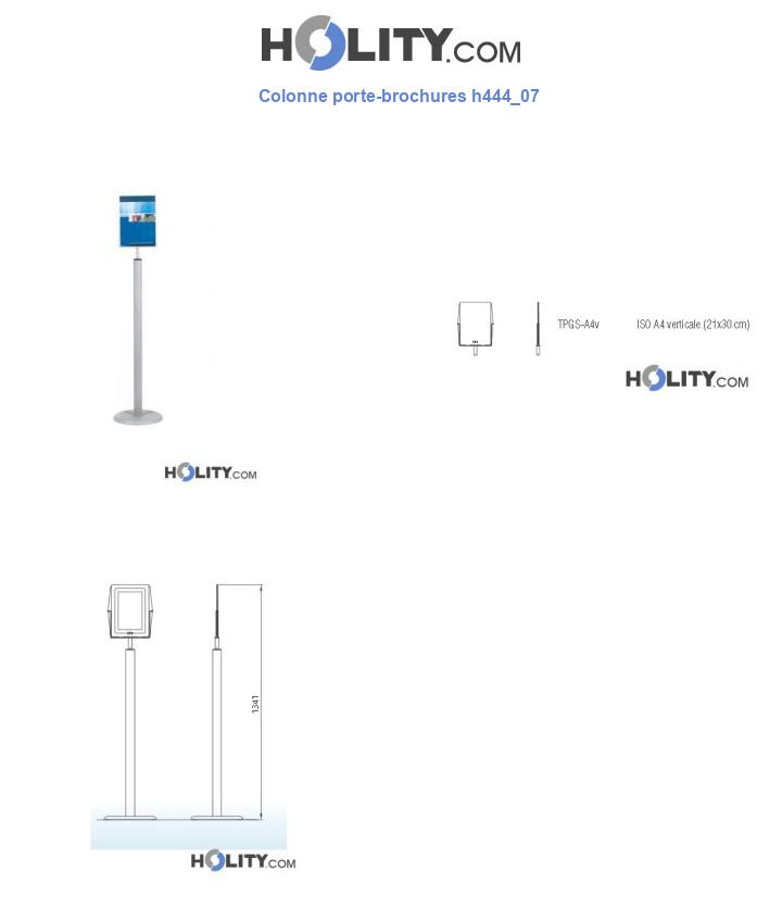 Colonne porte-brochures h444_07
