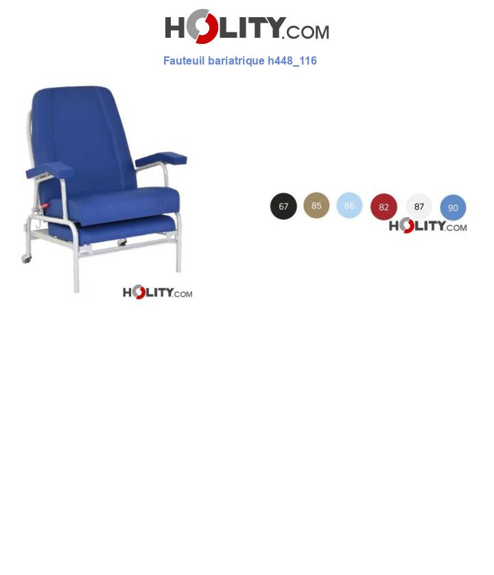 Fauteuil bariatrique h448_116