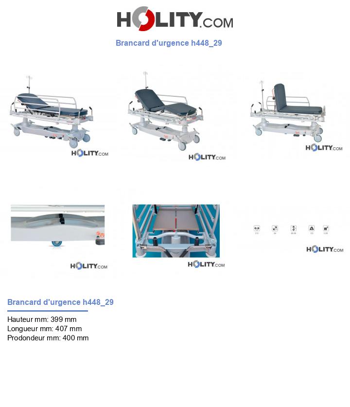 Brancard d'urgence h448_29