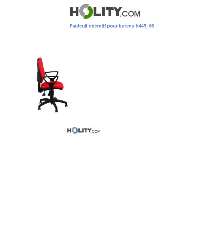 Fauteuil opératif pour bureau h449_56