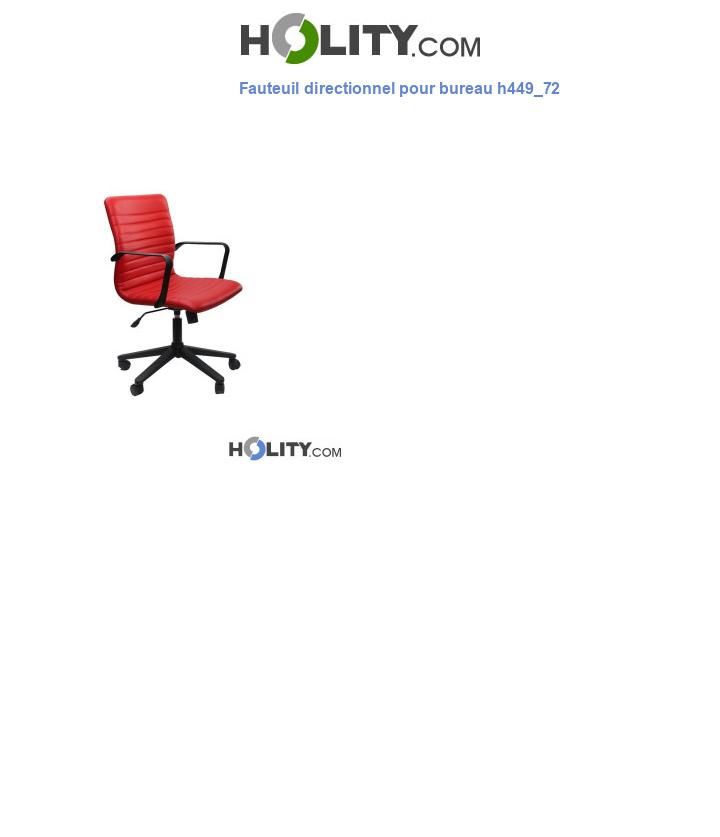 Fauteuil directionnel pour bureau h449_72