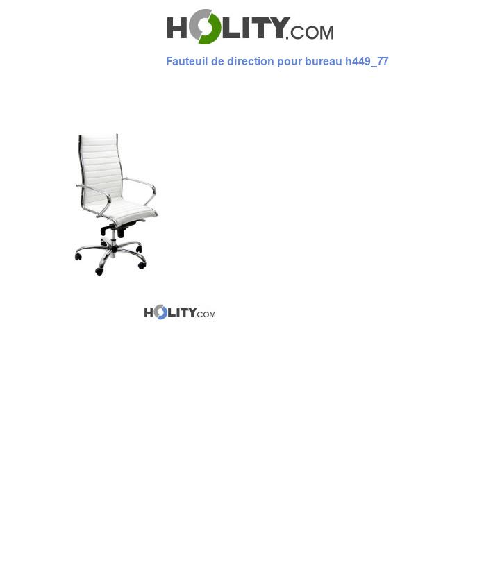 Fauteuil de direction pour bureau h449_77