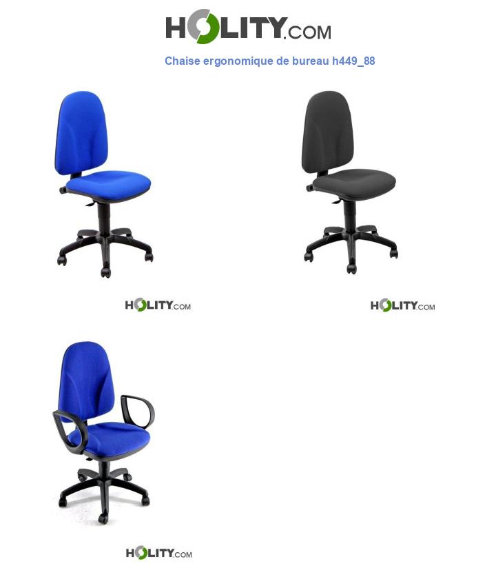 Chaise ergonomique de bureau h449_88