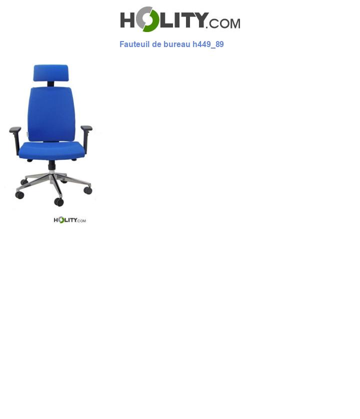 Fauteuil de bureau h449_89