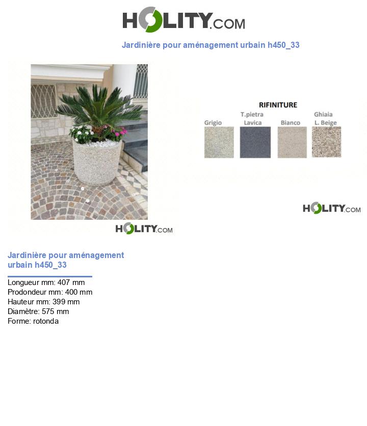 Jardinière pour aménagement urbain h450_33