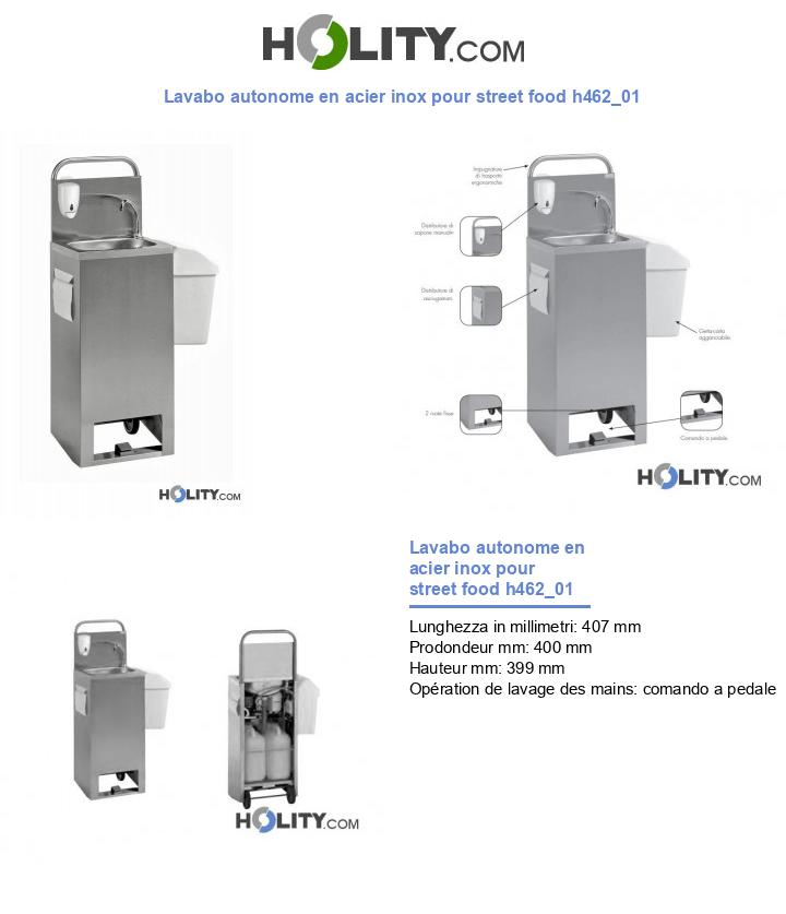 Lavabo autonome en acier inox pour street food h462_01