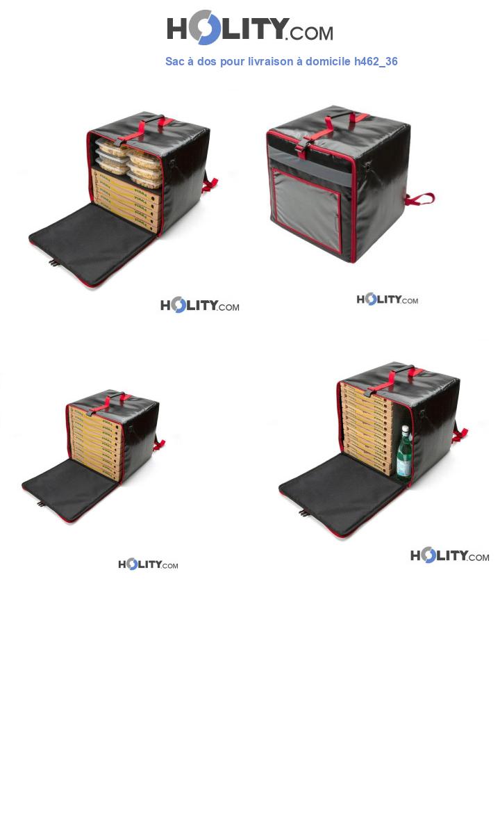 Sac à dos pour livraison à domicile h462_36