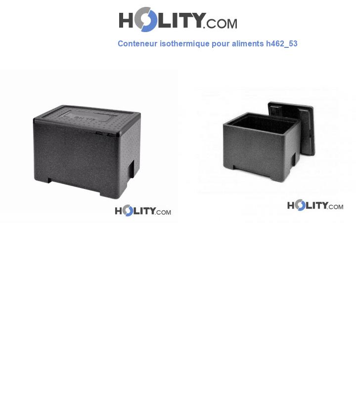 Conteneur isothermique pour aliments h462_53