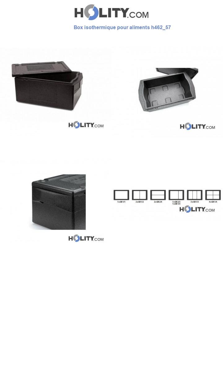 Box isothermique pour aliments h462_57