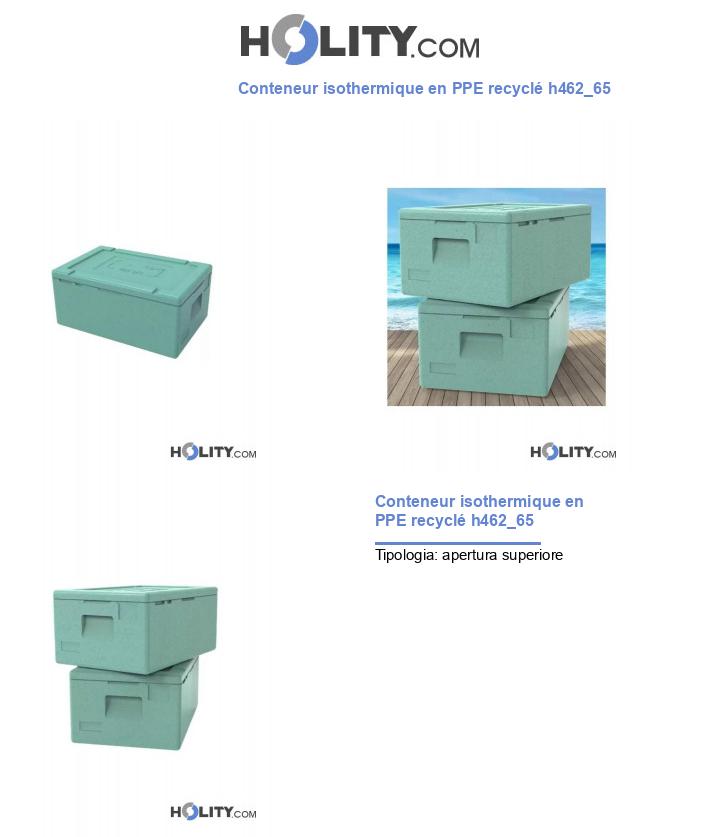 Conteneur isothermique en PPE recyclé h462_65