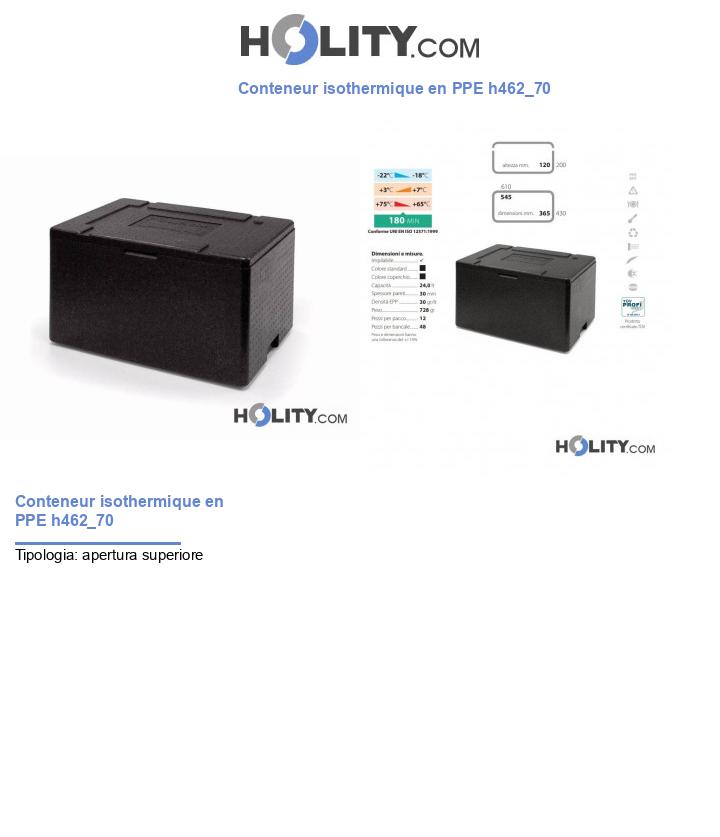 Conteneur isothermique en PPE h462_70