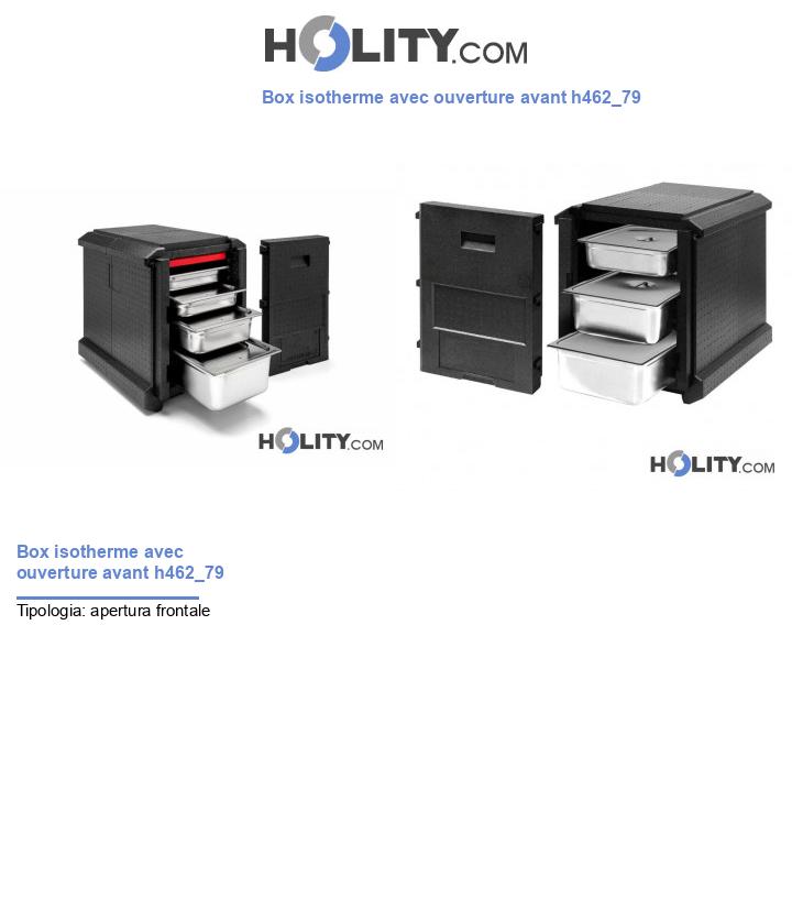 Box isotherme avec ouverture avant h462_79