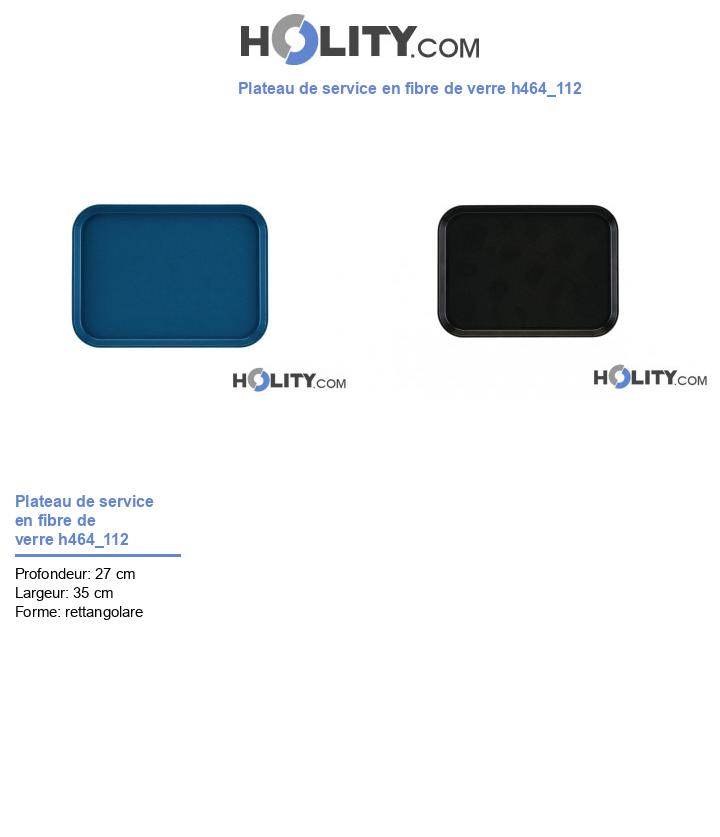 Plateau de service en fibre de verre h464_112