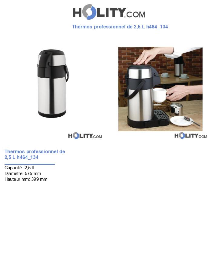 Thermos professionnel de 2,5 L h464_134