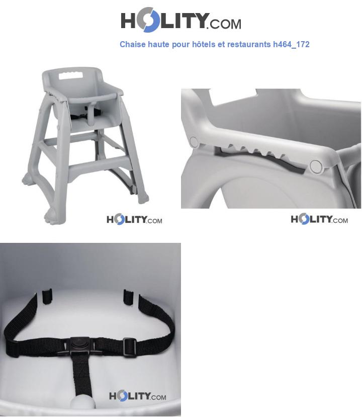 Chaise haute pour hôtels et restaurants h464_172