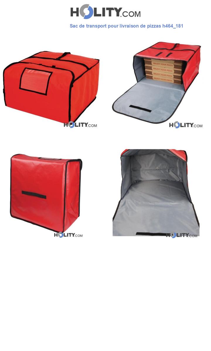 Sac de transport pour livraison de pizzas h464_181