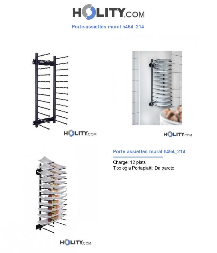 Porte-assiettes mural h464_214