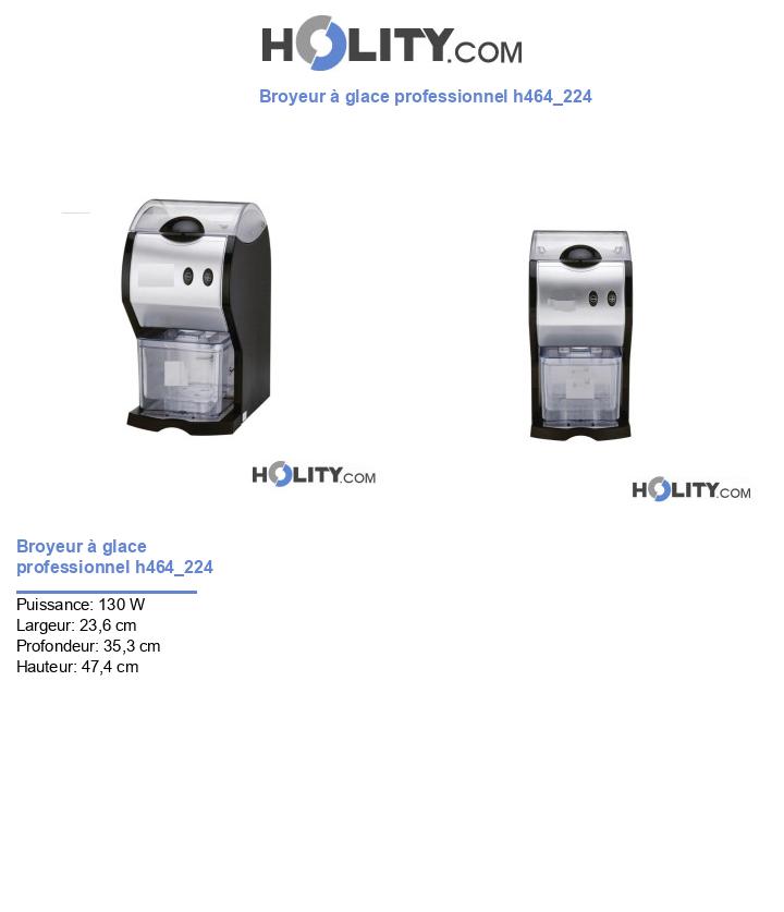 Broyeur à glace professionnel h464_224