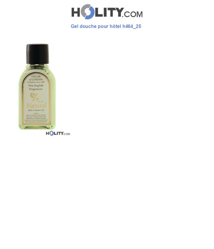 Gel douche pour hôtel h464_25