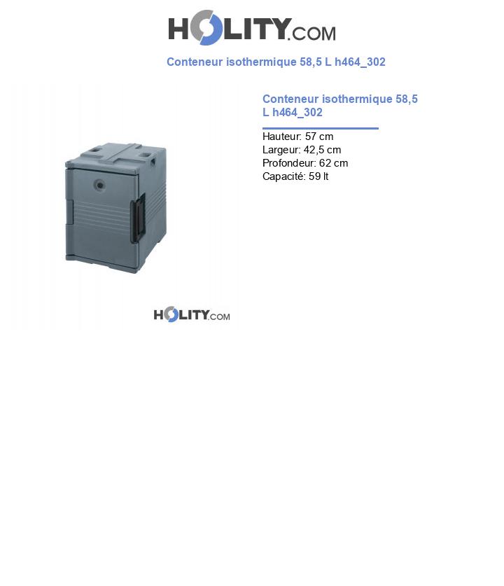 Conteneur isothermique 58,5 L h464_302