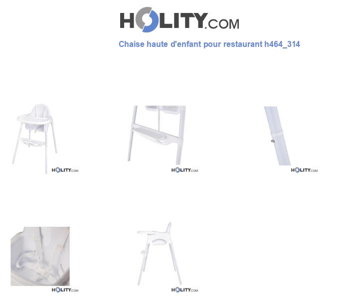 Chaise haute d'enfant pour restaurant h464_314