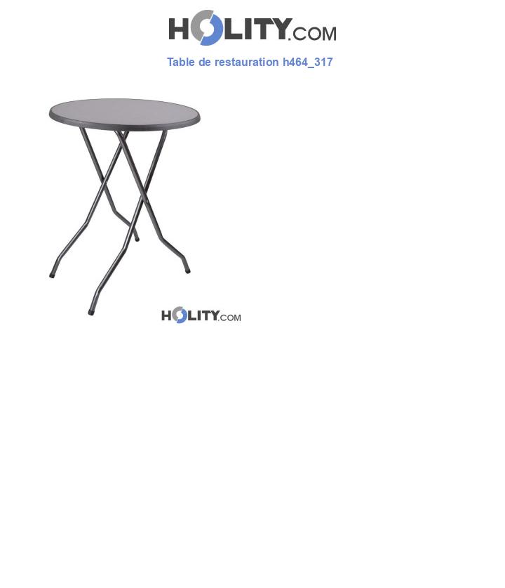 Table de restauration h464_317